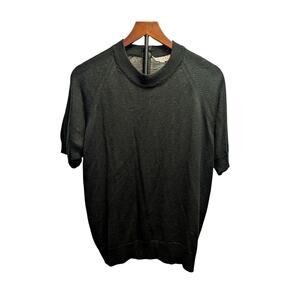 Duvet women's short Sleeve black sweater